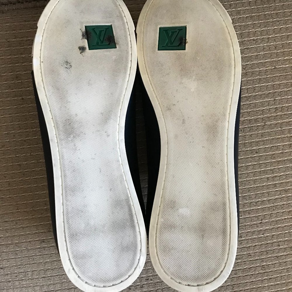 Louis Vuitton Men's 3-Tone Leather Sneakers - Picture 11 of 16